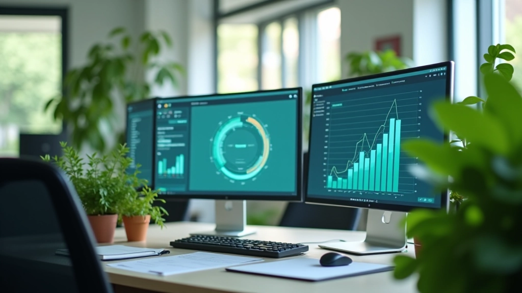 Nachhaltigkeitsdaten-Analyseplattform mit Umweltindikatoren und Messinstrumenten